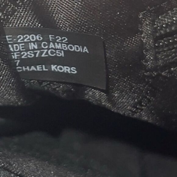 MICHAEL KORS MIRELLA BLACK MULTI METALLIC SM SHOPPER TZ XBODY - Picture 13 of 13